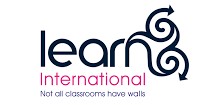 Learn international logo