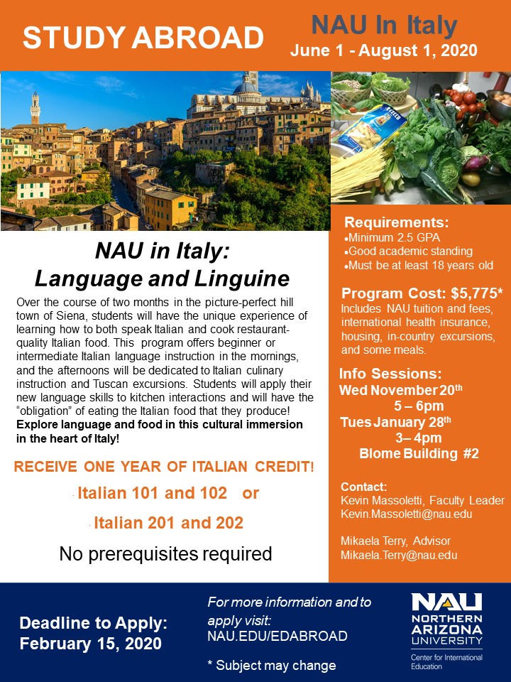 NAU in Italy - Massoletti 
