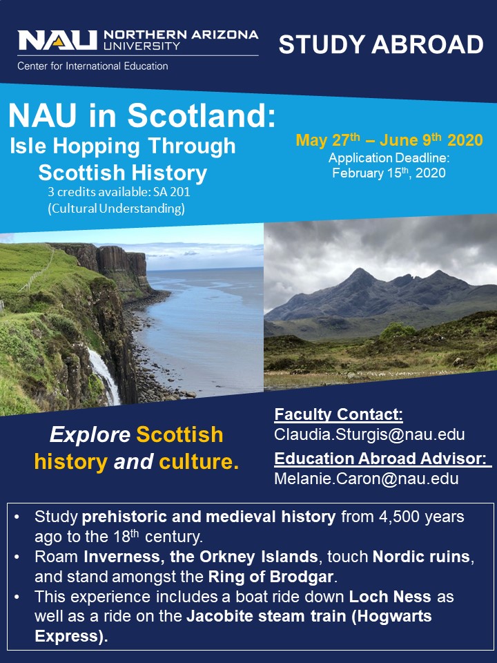 NAU in Scotland - Sturgis 